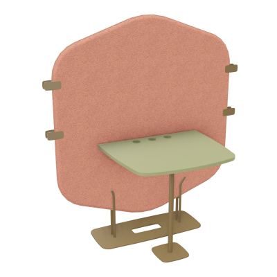 MARGOT CLOISON + TABLE - L122,7XH144,8XP75 CM BL Z3 R7