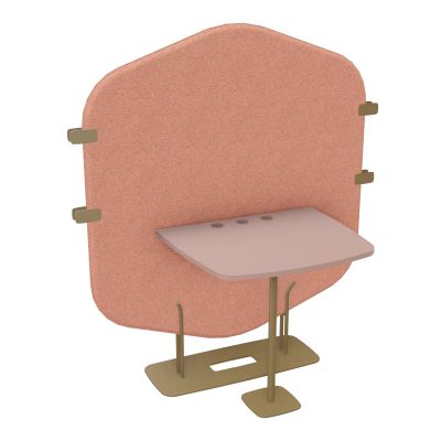 MARGOT CLOISON + TABLE - L122,7XH144,8XP75 CM BL Z3 R8