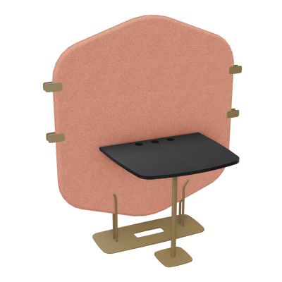 MARGOT CLOISON + TABLE - L122,7XH144,8XP75 CM BL Z3 RK