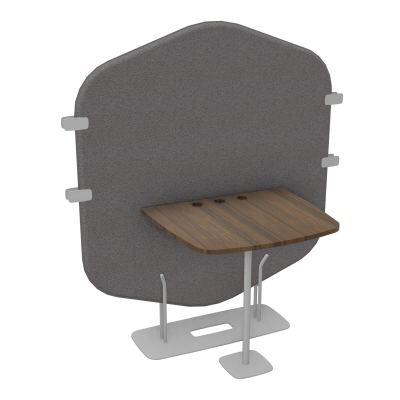 MARGOT CLOISON + TABLE - L122,7XH144,8XP75 CM