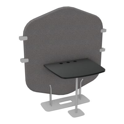 MARGOT CLOISON + TABLE - L122,7XH144,8XP75 CM BN SA R9
