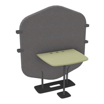 MARGOT CLOISON + TABLE - L122,7XH144,8XP75 CM BN SC R7