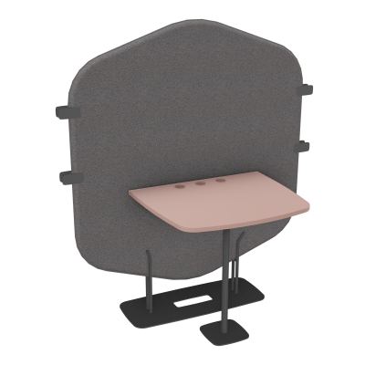 MARGOT CLOISON + TABLE - L122,7XH144,8XP75 CM BN SC R8