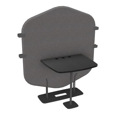 MARGOT CLOISON + TABLE - L122,7XH144,8XP75 CM BN SC RK