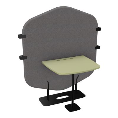 MARGOT CLOISON + TABLE - L122,7XH144,8XP75 CM BN SG R7