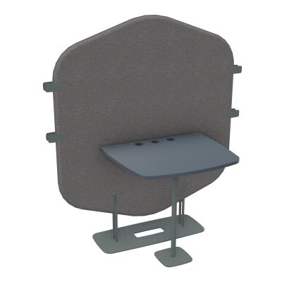 MARGOT CLOISON + TABLE - L122,7XH144,8XP75 CM BN SU R6