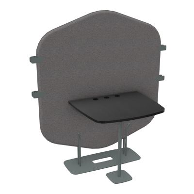 MARGOT CLOISON + TABLE - L122,7XH144,8XP75 CM BN SU RK
