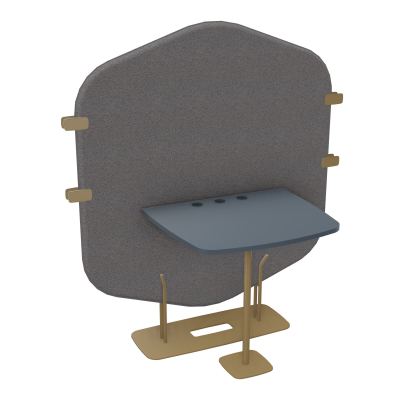 MARGOT CLOISON + TABLE - L122,7XH144,8XP75 CM BN Z3 R6