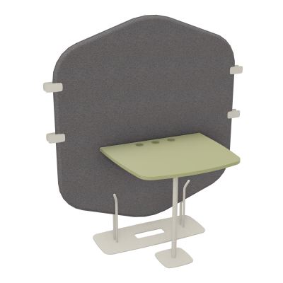 MARGOT CLOISON + TABLE - L122,7XH144,8XP75 CM BN ZC R7