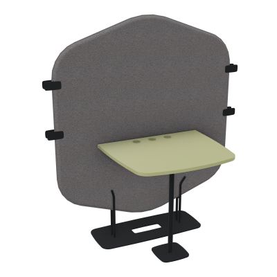 MARGOT CLOISON + TABLE - L122,7XH144,8XP75 CM BN ZP R7