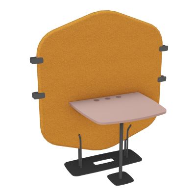 MARGOT CLOISON + TABLE - L122,7XH144,8XP75 CM BO SC R8