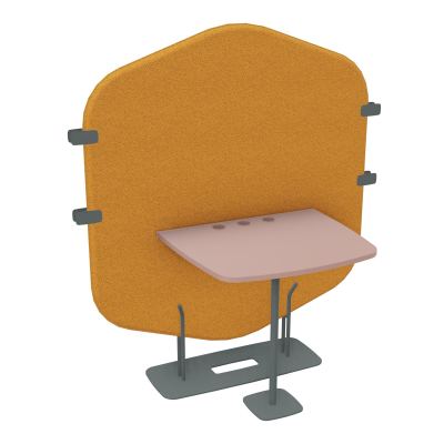 MARGOT CLOISON + TABLE - L122,7XH144,8XP75 CM BO SU R8