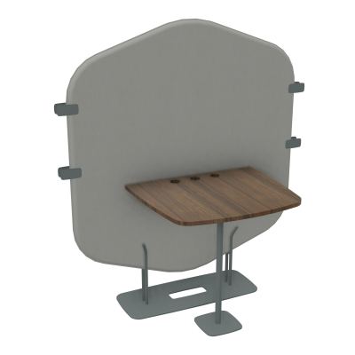 MARGOT CLOISON + TABLE - L122,7XH144,8XP75 CM