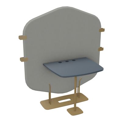 MARGOT CLOISON + TABLE - L122,7XH144,8XP75 CM CA Z3 R6