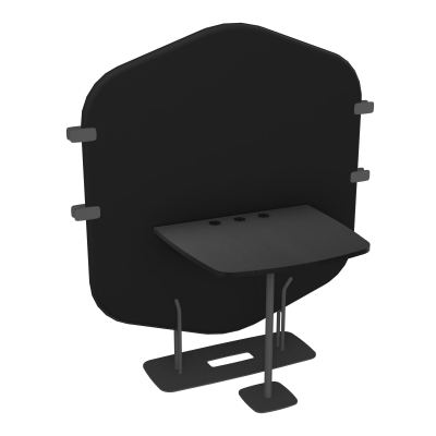 MARGOT CLOISON + TABLE - L122,7XH144,8XP75 CM CB SC RK