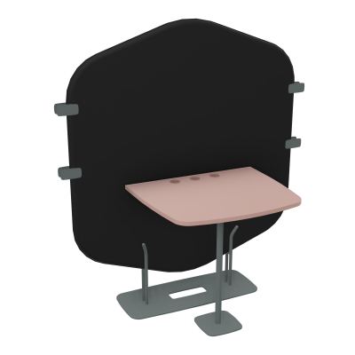 MARGOT CLOISON + TABLE - L122,7XH144,8XP75 CM CB SU R8