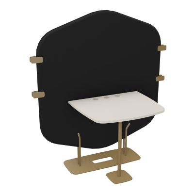 MARGOT CLOISON + TABLE - L122,7XH144,8XP75 CM