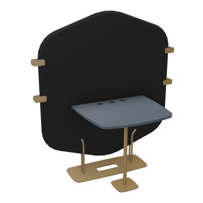 MARGOT CLOISON + TABLE - L122,7XH144,8XP75 CM CB Z3 R6