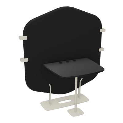 MARGOT CLOISON + TABLE - L122,7XH144,8XP75 CM CB ZC R9
