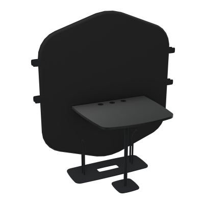 MARGOT CLOISON + TABLE - L122,7XH144,8XP75 CM CB ZP R9