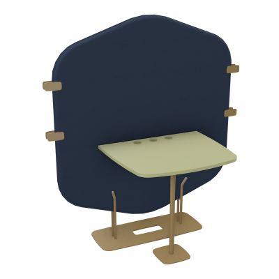 MARGOT CLOISON + TABLE - L122,7XH144,8XP75 CM CC Z3 R7