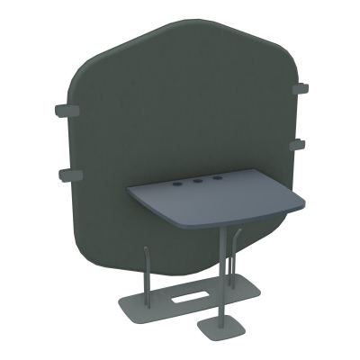 MARGOT CLOISON + TABLE - L122,7XH144,8XP75 CM CF SU R6