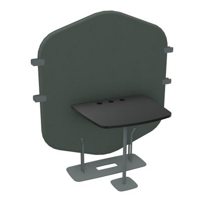 MARGOT CLOISON + TABLE - L122,7XH144,8XP75 CM CF SU R9