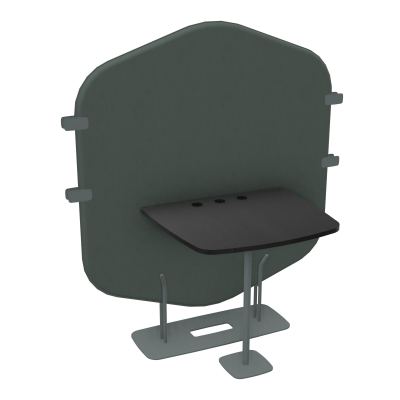 MARGOT CLOISON + TABLE - L122,7XH144,8XP75 CM CF SU RK