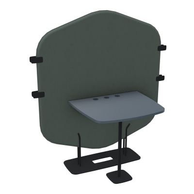 MARGOT CLOISON + TABLE - L122,7XH144,8XP75 CM CF ZP R6