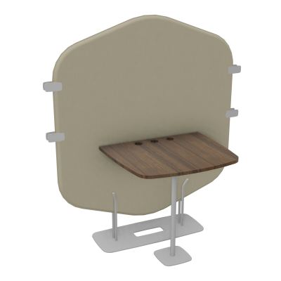 MARGOT CLOISON + TABLE - L122,7XH144,8XP75 CM