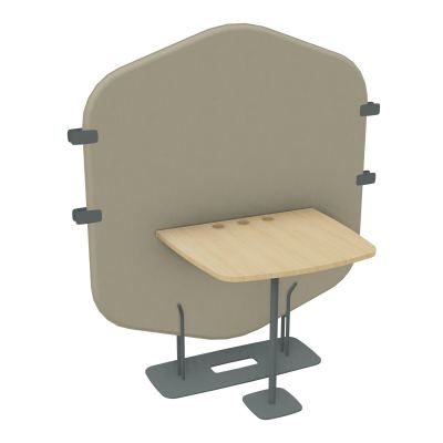 MARGOT CLOISON + TABLE - L122,7XH144,8XP75 CM CG SU R1