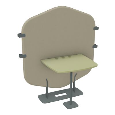 MARGOT CLOISON + TABLE - L122,7XH144,8XP75 CM CG SU R7