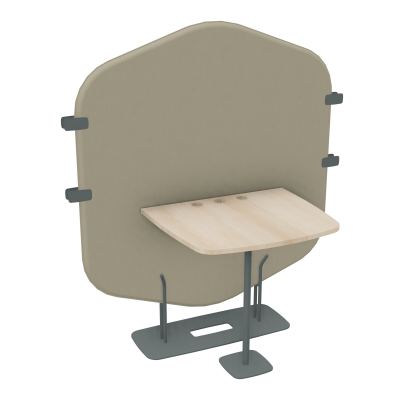 MARGOT CLOISON + TABLE - L122,7XH144,8XP75 CM