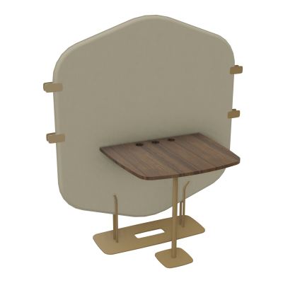 MARGOT CLOISON + TABLE - L122,7XH144,8XP75 CM