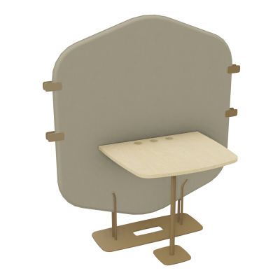 MARGOT CLOISON + TABLE - L122,7XH144,8XP75 CM