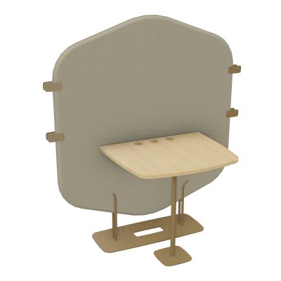MARGOT CLOISON + TABLE - L122,7XH144,8XP75 CM CG Z3 R1