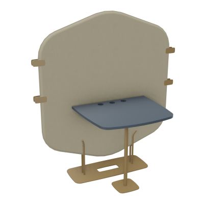 MARGOT CLOISON + TABLE - L122,7XH144,8XP75 CM CG Z3 R6