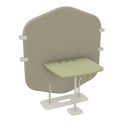 MARGOT CLOISON + TABLE - L122,7XH144,8XP75 CM CG ZC R7