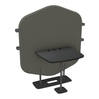 MARGOT CLOISON + TABLE - L122,7XH144,8XP75 CM CH SC R9