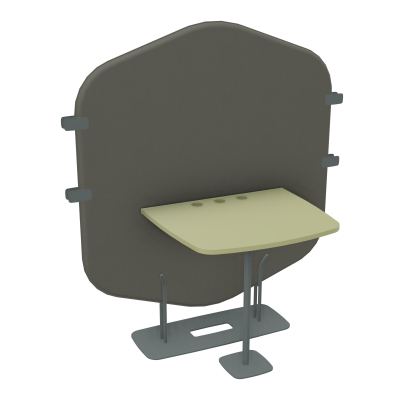 MARGOT CLOISON + TABLE - L122,7XH144,8XP75 CM CH SU R7