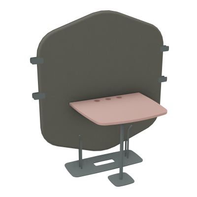 MARGOT CLOISON + TABLE - L122,7XH144,8XP75 CM CH SU R8