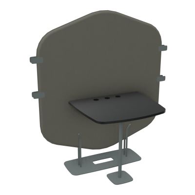 MARGOT CLOISON + TABLE - L122,7XH144,8XP75 CM CH SU R9