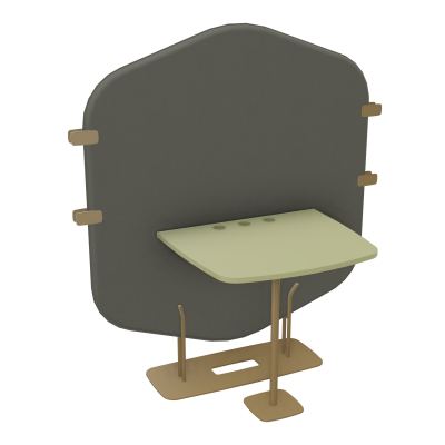 MARGOT CLOISON + TABLE - L122,7XH144,8XP75 CM CH Z3 R7