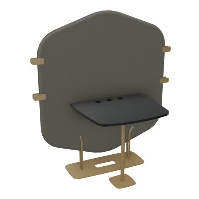 MARGOT CLOISON + TABLE - L122,7XH144,8XP75 CM CH Z3 R9
