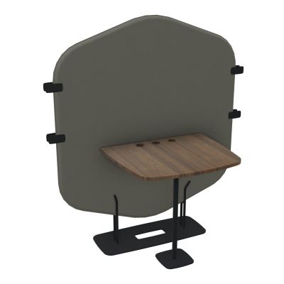 MARGOT CLOISON + TABLE - L122,7XH144,8XP75 CM
