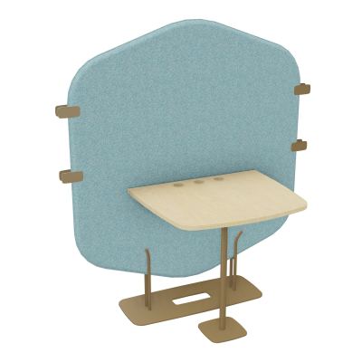 MARGOT CLOISON + TABLE - L122,7XH144,8XP75 CM