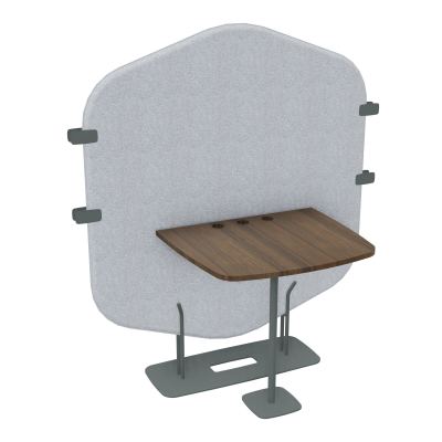 MARGOT CLOISON + TABLE - L122,7XH144,8XP75 CM