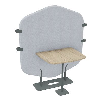MARGOT CLOISON + TABLE - L122,7XH144,8XP75 CM