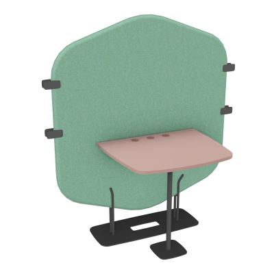 MARGOT CLOISON + TABLE - L122,7XH144,8XP75 CM DF SC R8