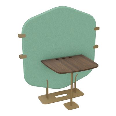 MARGOT CLOISON + TABLE - L122,7XH144,8XP75 CM